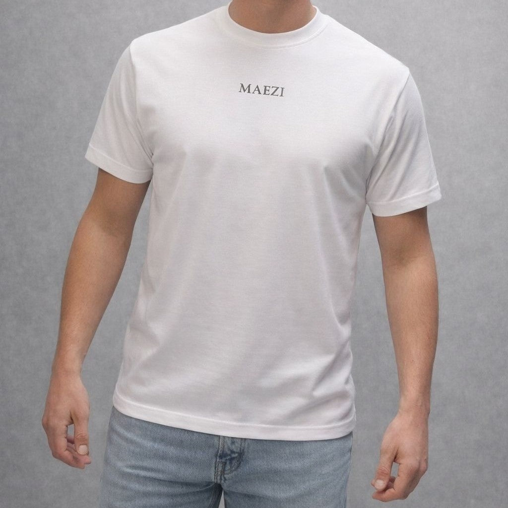 Maezi Classic Tee - Wit