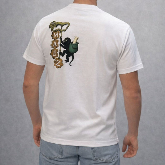 Maezi Totem Tee - White