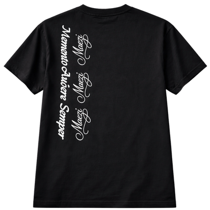 Maezi Memento Audere Semper Shirt - Zwart