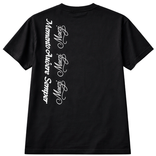 Maezi Memento Audere Semper Shirt - Black